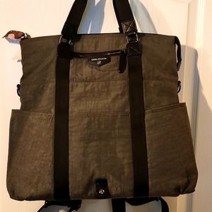 Twelve little diaper backpack Nylon bag with diaper changing pad